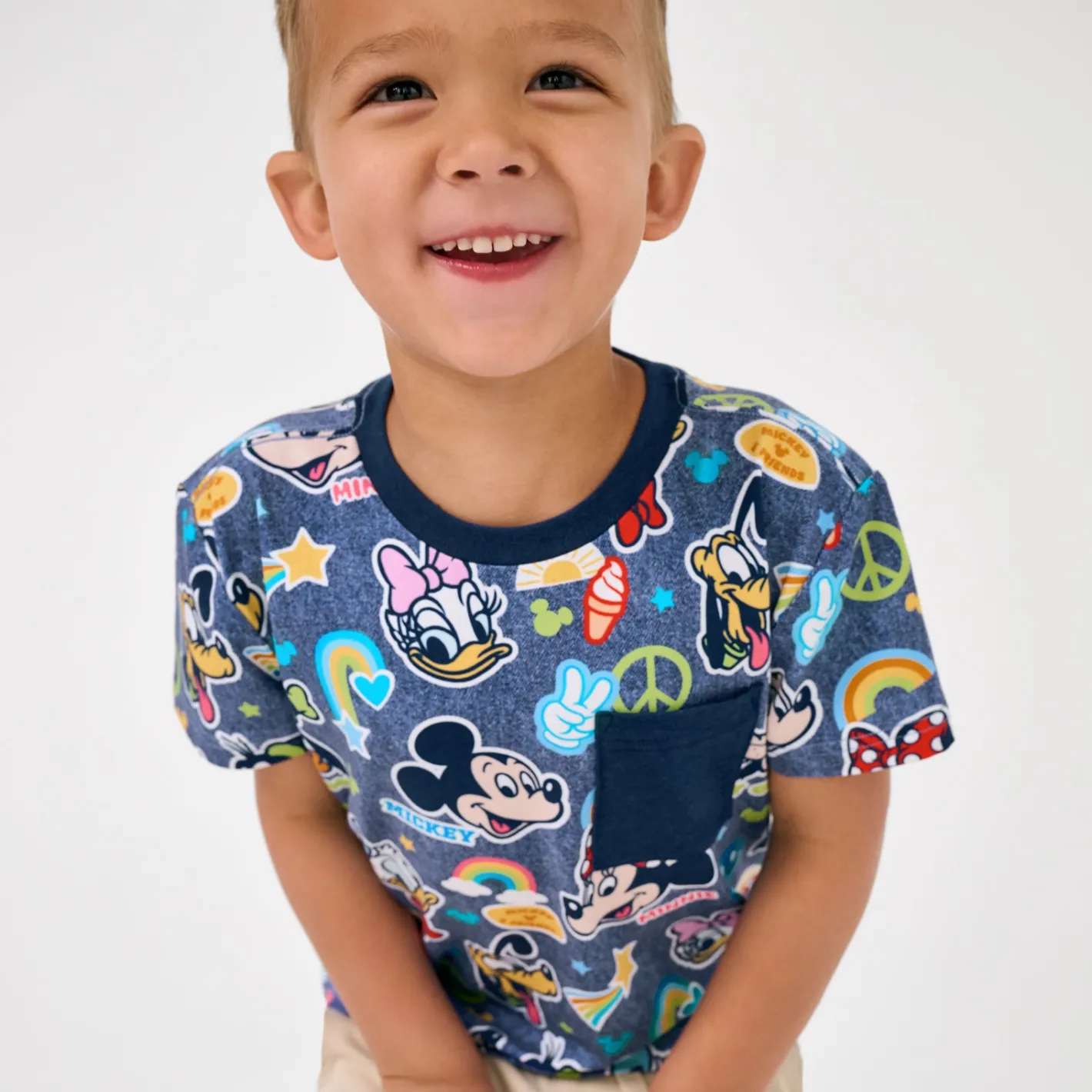 Tops & Tees|Tops & Tees<Little Sleepies Relaxed Pocket Tee Mickey's Clubhouse