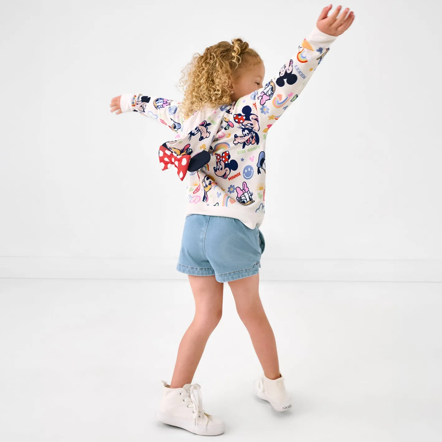Sweaters & Hoodies|Sweaters & Hoodies<Little Sleepies Minnie Zip Hoodie Mickey's Clubhouse