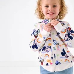 Sweaters & Hoodies|Sweaters & Hoodies<Little Sleepies Minnie Zip Hoodie Mickey's Clubhouse