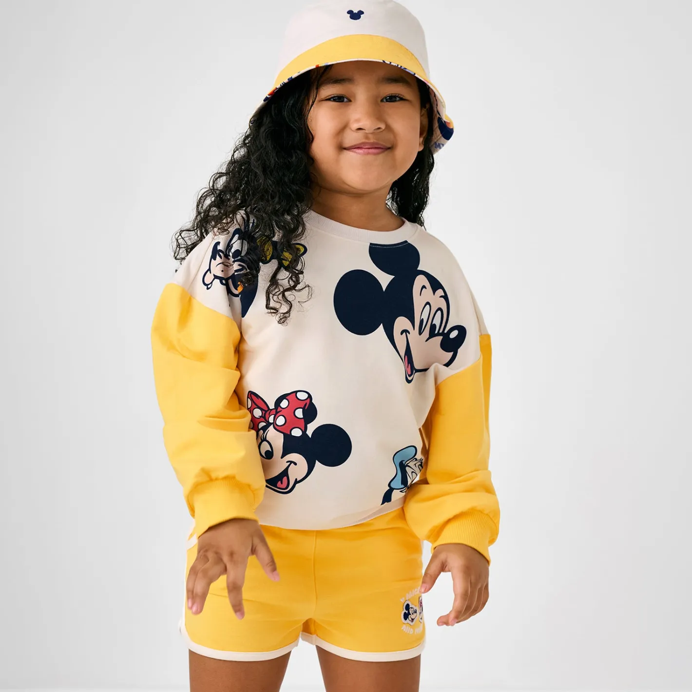 Tops & Tees|Tops & Tees<Little Sleepies Drop Shoulder Crewneck Mickey's Clubhouse