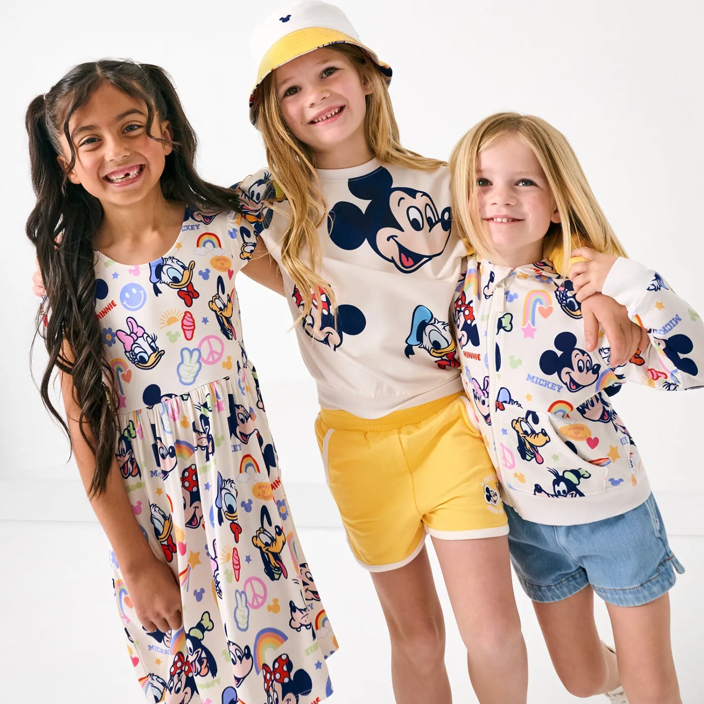 Tops & Tees|Tops & Tees<Little Sleepies Drop Shoulder Crewneck Mickey's Clubhouse