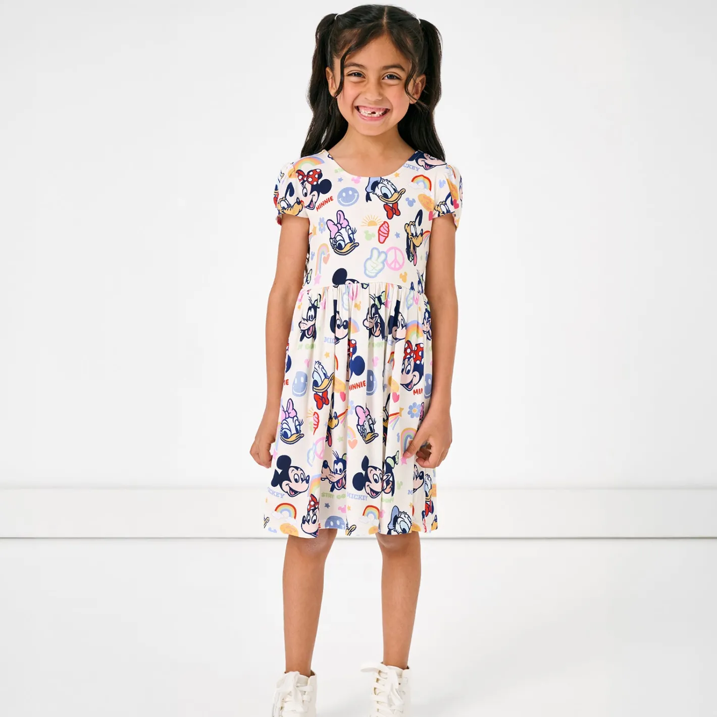 Dresses|Dresses<Little Sleepies Bow Back Skater Dress Mickey's Clubhouse