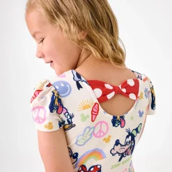 Dresses|Dresses<Little Sleepies Bow Back Skater Dress Mickey's Clubhouse