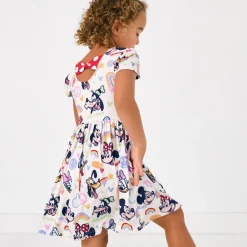 Dresses|Dresses<Little Sleepies Bow Back Skater Dress Mickey's Clubhouse