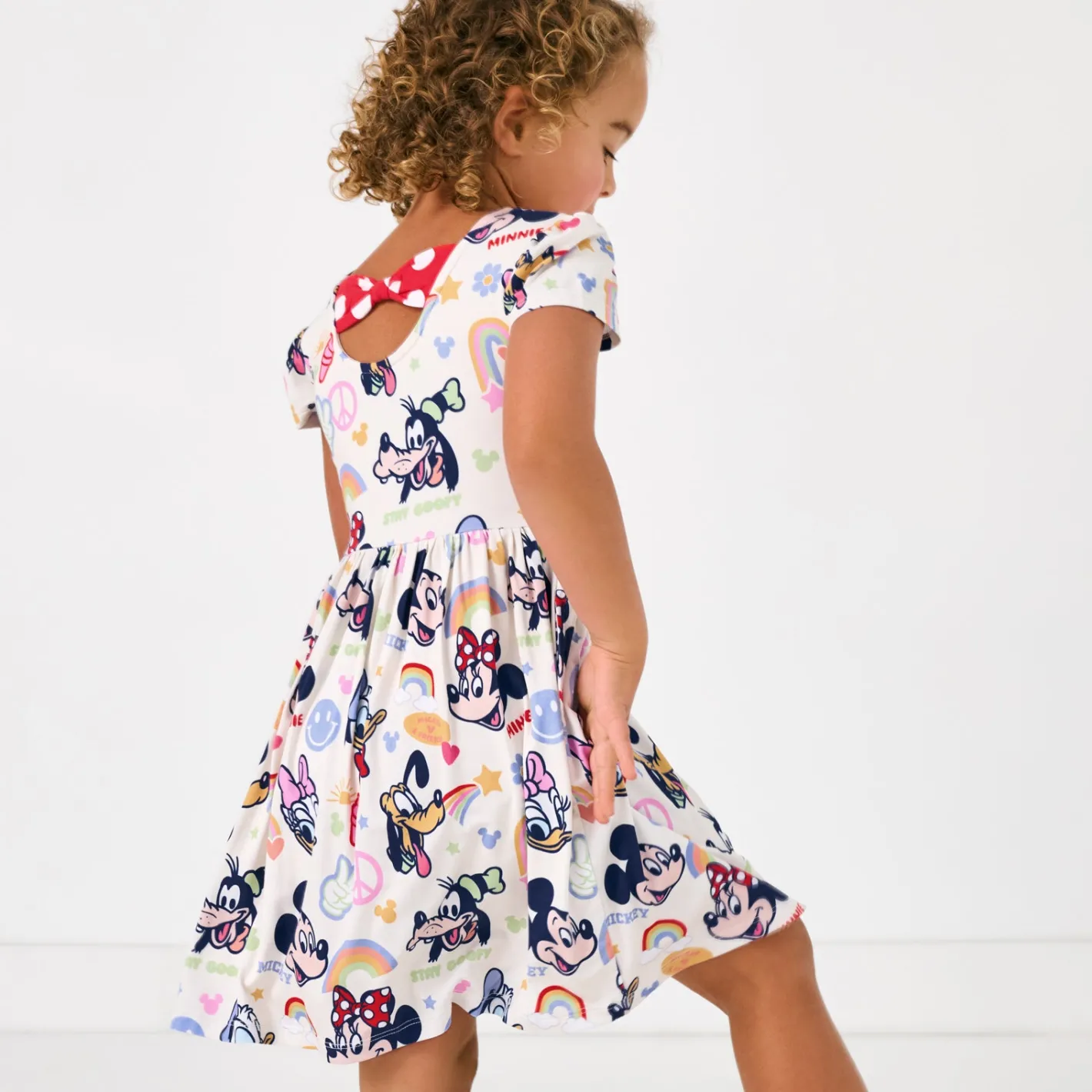 Dresses|Dresses<Little Sleepies Bow Back Skater Dress Mickey's Clubhouse