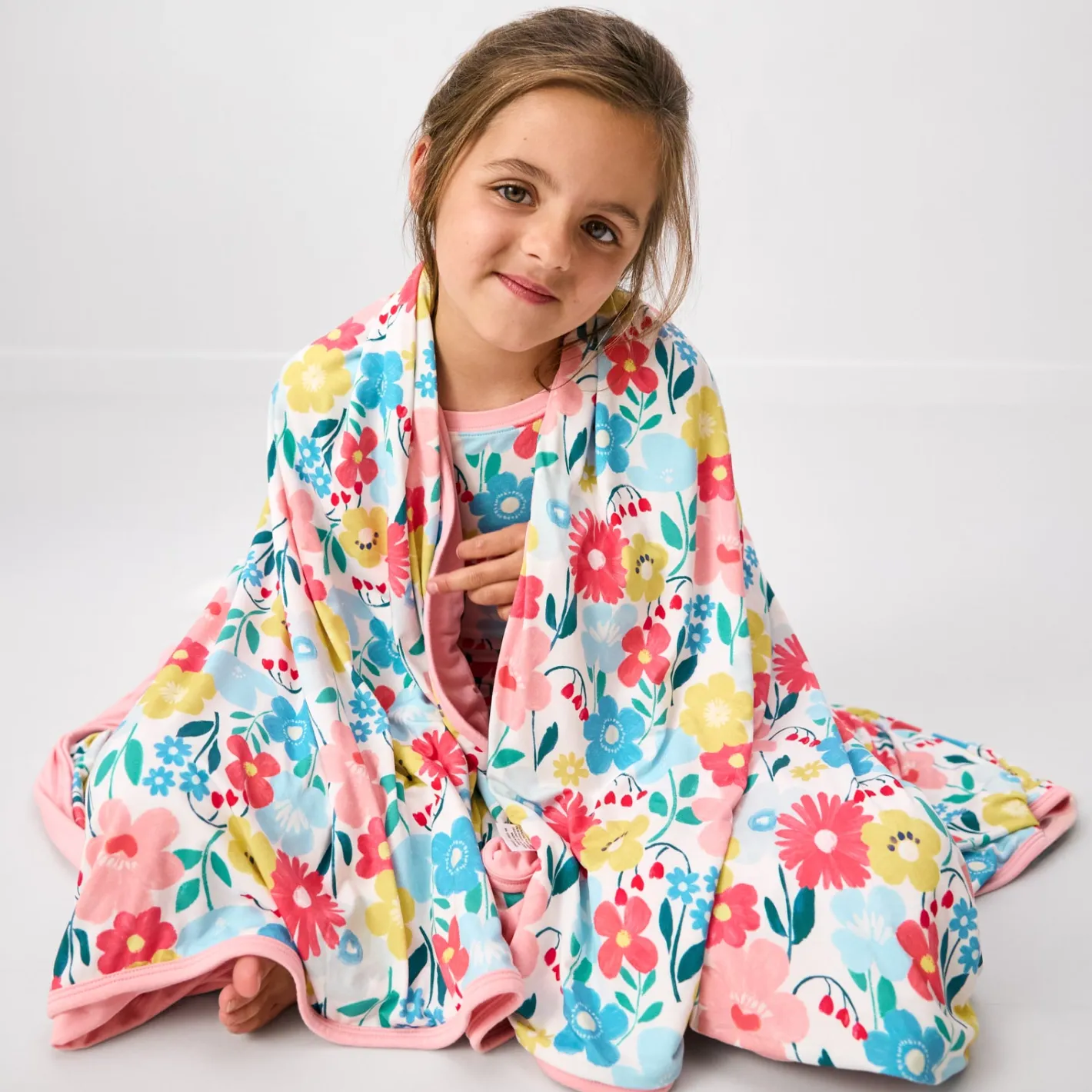 Cloud Blankets|Cloud Blankets<Little Sleepies Large Cloud Blanket® Midsummer Meadow