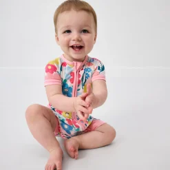 Zippies|Mommy & Me<Little Sleepies Shorty Zippy Midsummer Meadow