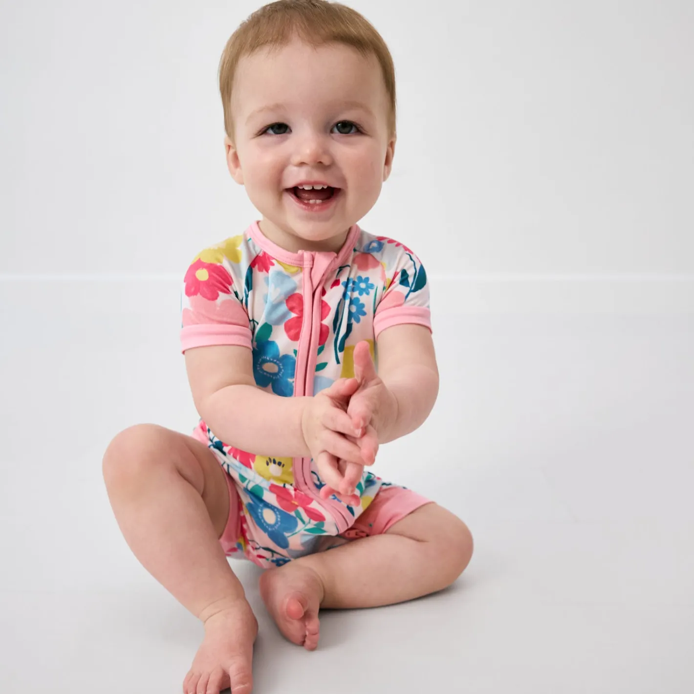 Zippies|Mommy & Me<Little Sleepies Shorty Zippy Midsummer Meadow