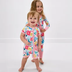 Zippies|Mommy & Me<Little Sleepies Shorty Zippy Midsummer Meadow
