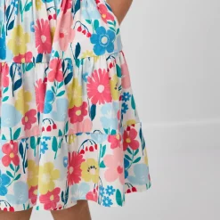 Bamboo Baby Clothes|Dresses<Little Sleepies Peasant Dress Midsummer Meadow
