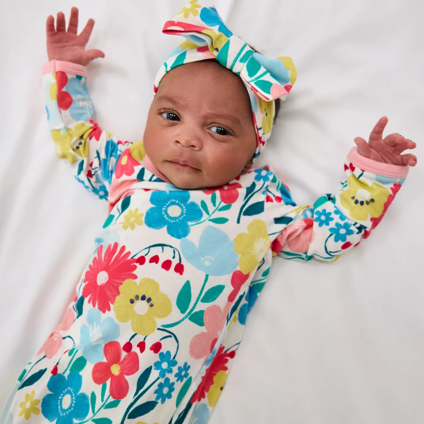 Layette|Infant Gowns<Little Sleepies Infant Gown Midsummer Meadow