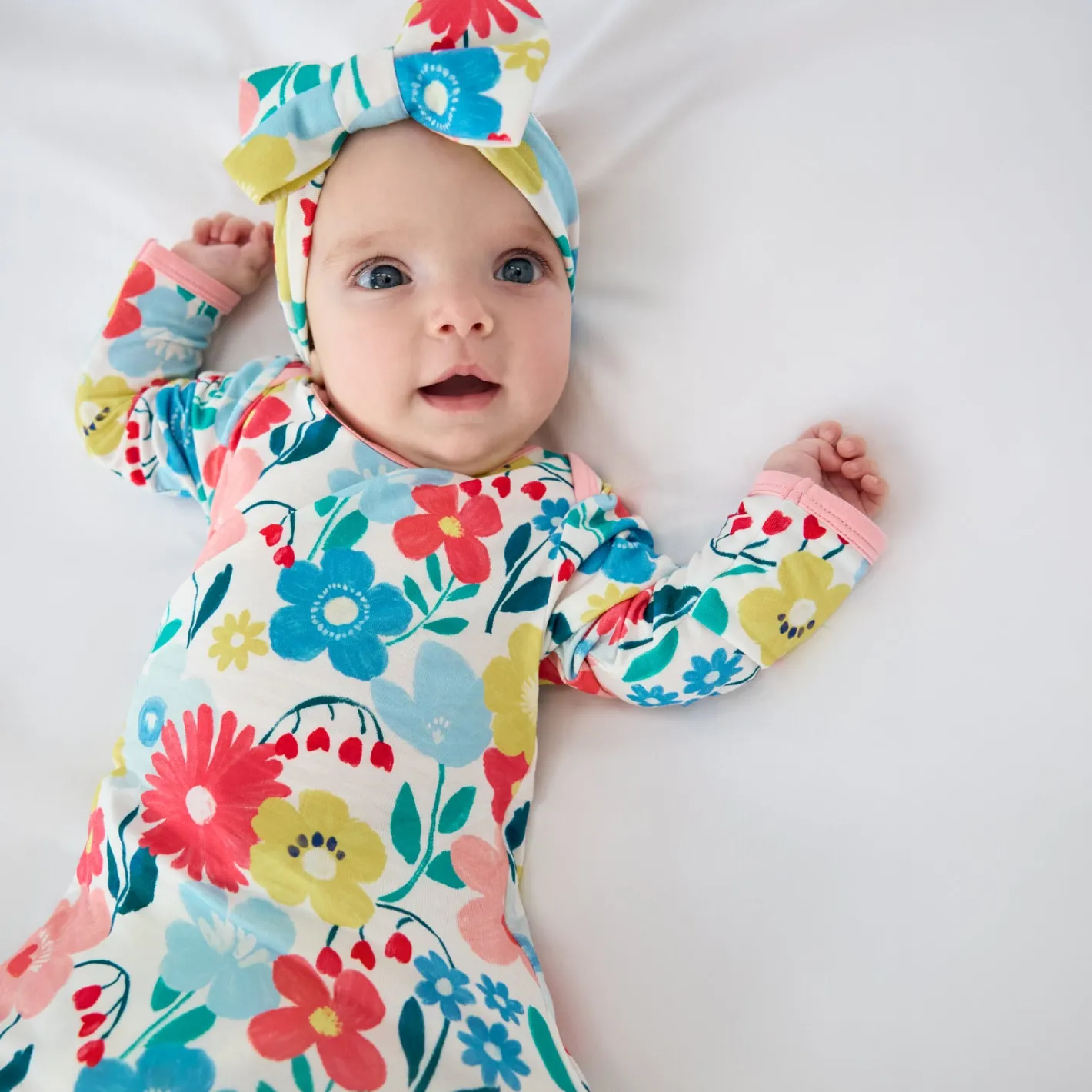 Layette|Infant Gowns<Little Sleepies Infant Gown Midsummer Meadow