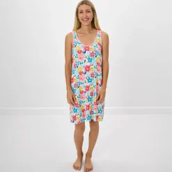 Mommy & Me|Mommy & Me<Little Sleepies Women's Sleeveless Nightgown Midsummer Meadow