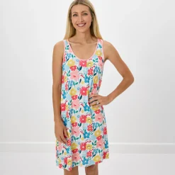 Mommy & Me|Mommy & Me<Little Sleepies Women's Sleeveless Nightgown Midsummer Meadow