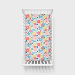 Sheets<Little Sleepies Fitted Crib Sheet Midsummer Meadow
