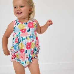 Bamboo Baby Clothes|Rompers<Little Sleepies Bubble Romper Midsummer Meadow