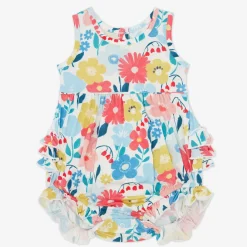 Bamboo Baby Clothes|Rompers<Little Sleepies Bubble Romper Midsummer Meadow