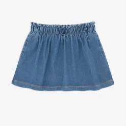 Everyday Essentials|Everyday Essentials<Little Sleepies Denim Skort Midwash Blue
