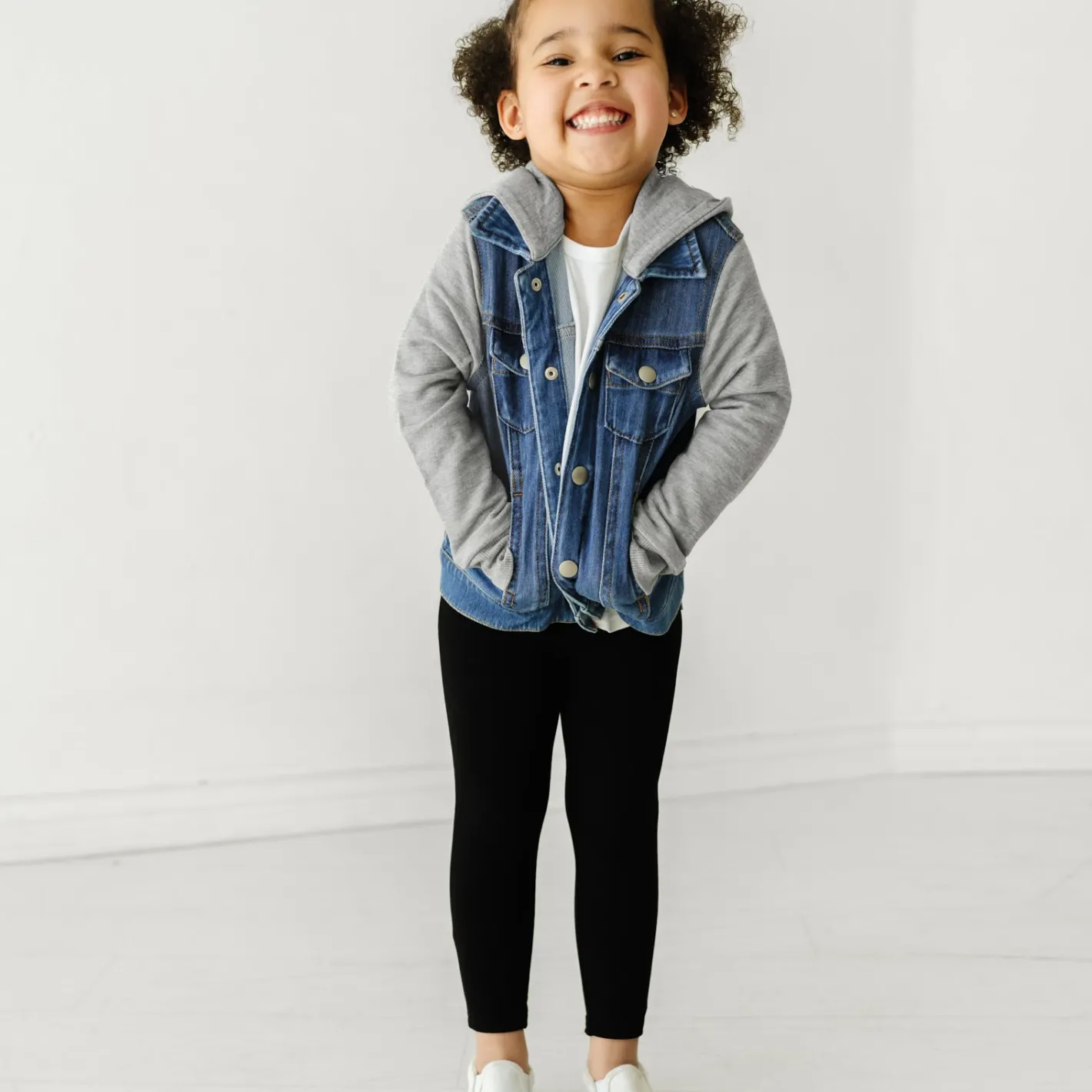 Everyday Essentials|Everyday Essentials<Little Sleepies Denim Jacket Midwash Blue
