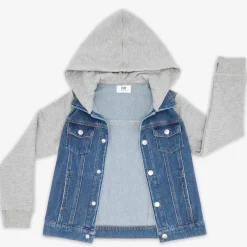 Everyday Essentials|Everyday Essentials<Little Sleepies Denim Jacket Midwash Blue