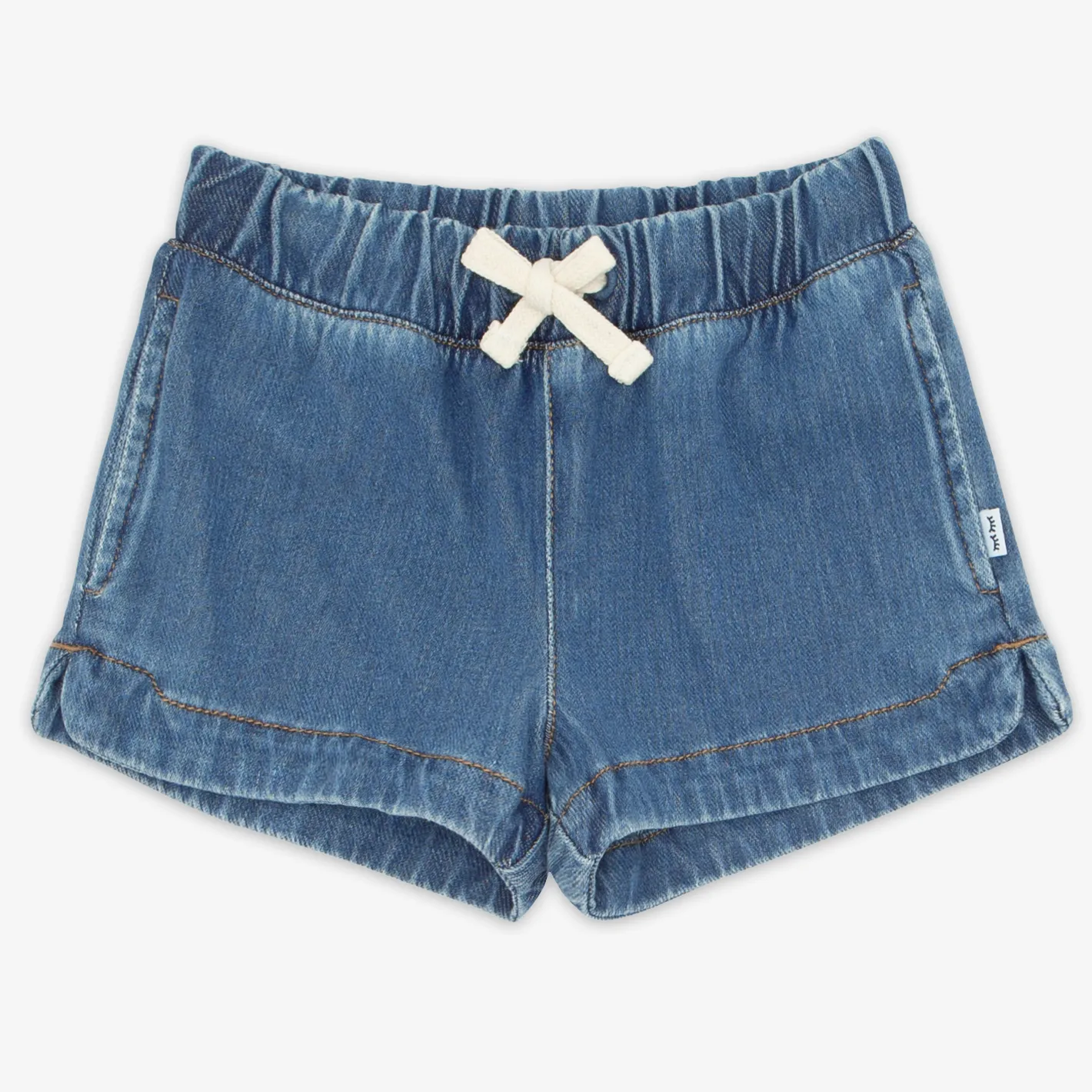 Everyday Essentials|Everyday Essentials<Little Sleepies Denim Shorts Midwash Blue