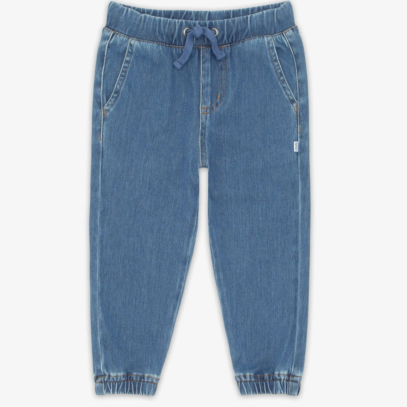 Everyday Essentials|Everyday Essentials<Little Sleepies Denim Jogger Midwash Blue