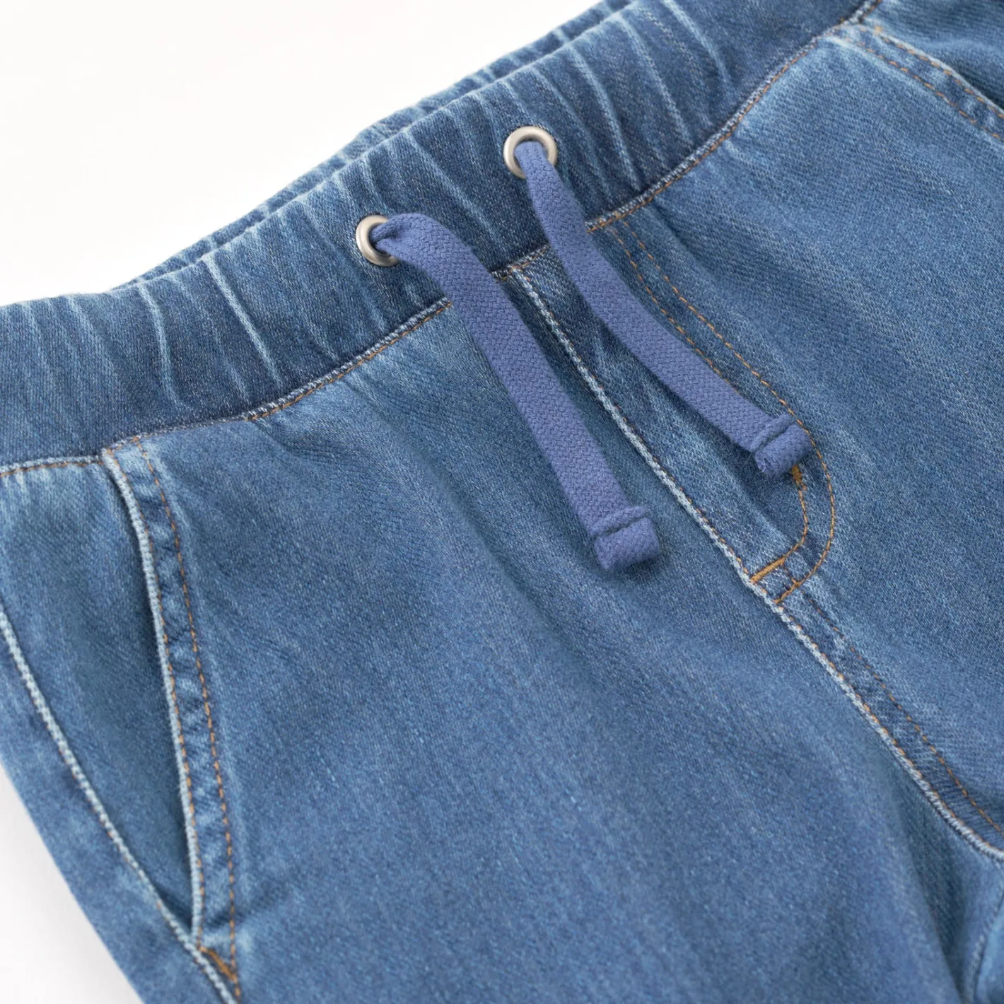 Everyday Essentials|Everyday Essentials<Little Sleepies Denim Jogger Midwash Blue