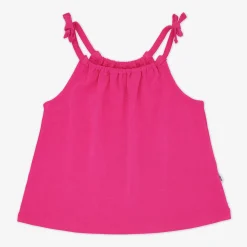 Tops & Tees|Tops & Tees<Little Sleepies Bow Strap Tank Mighty Magenta