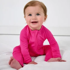 Zippies|Mommy & Me<Little Sleepies Zippy Mighty Magenta