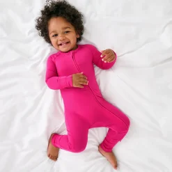 Zippies|Mommy & Me<Little Sleepies Zippy Mighty Magenta