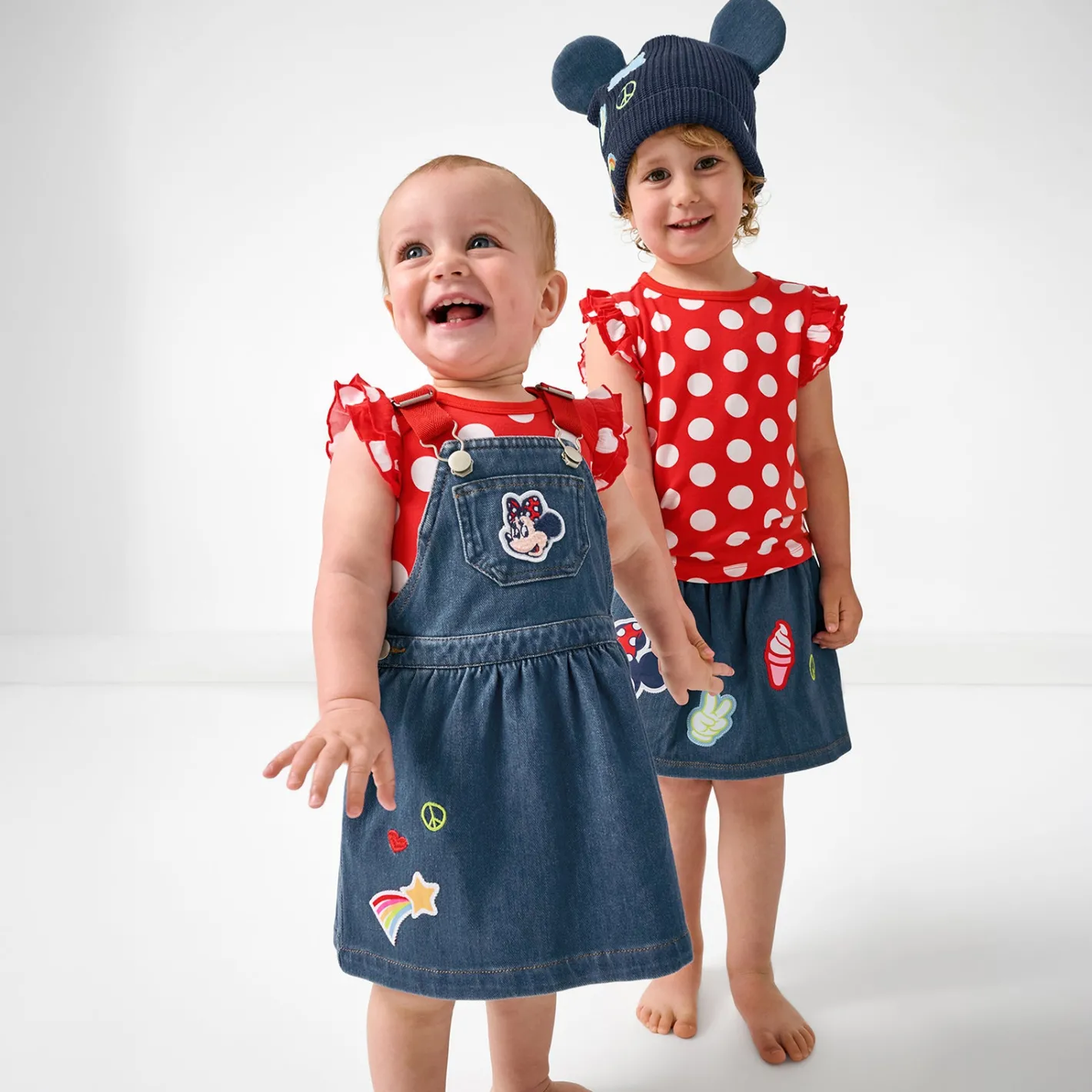 Tops & Tees|Tops & Tees<Little Sleepies Flutter Tee Minnie Polka Dot
