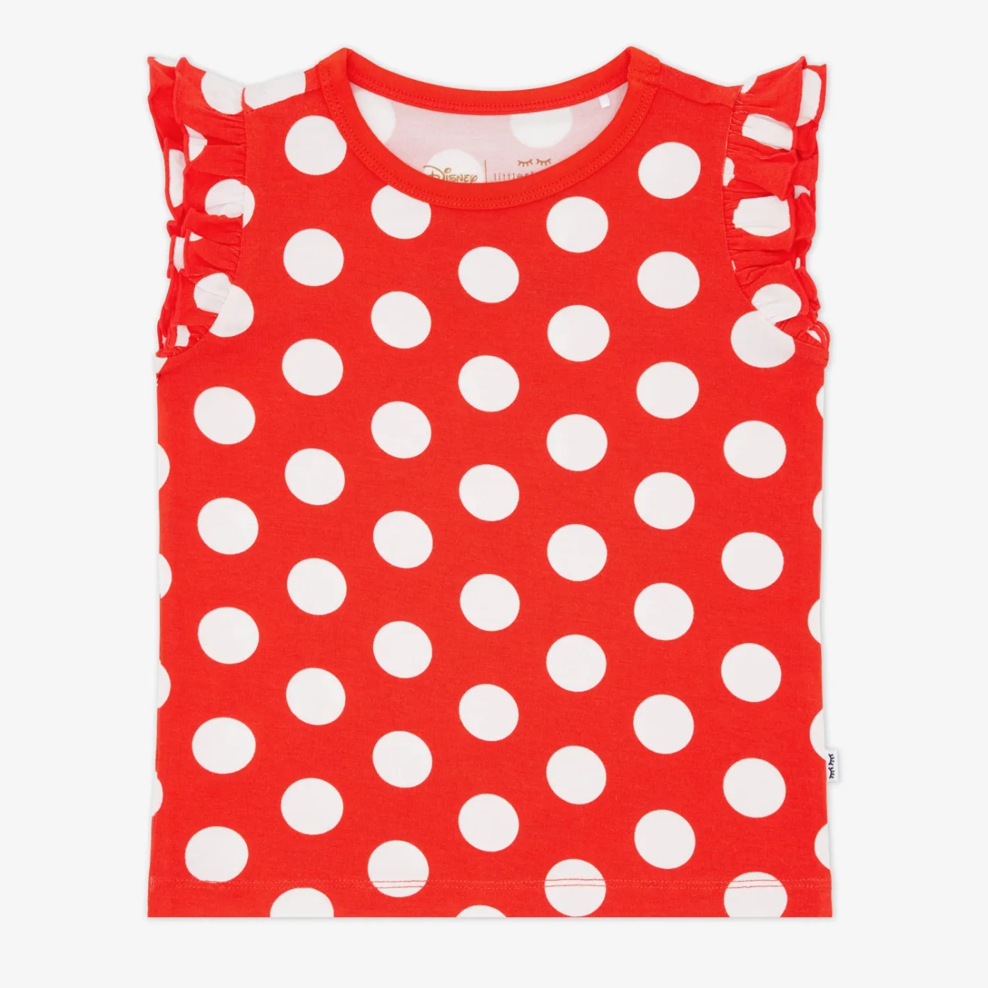 Tops & Tees|Tops & Tees<Little Sleepies Flutter Tee Minnie Polka Dot