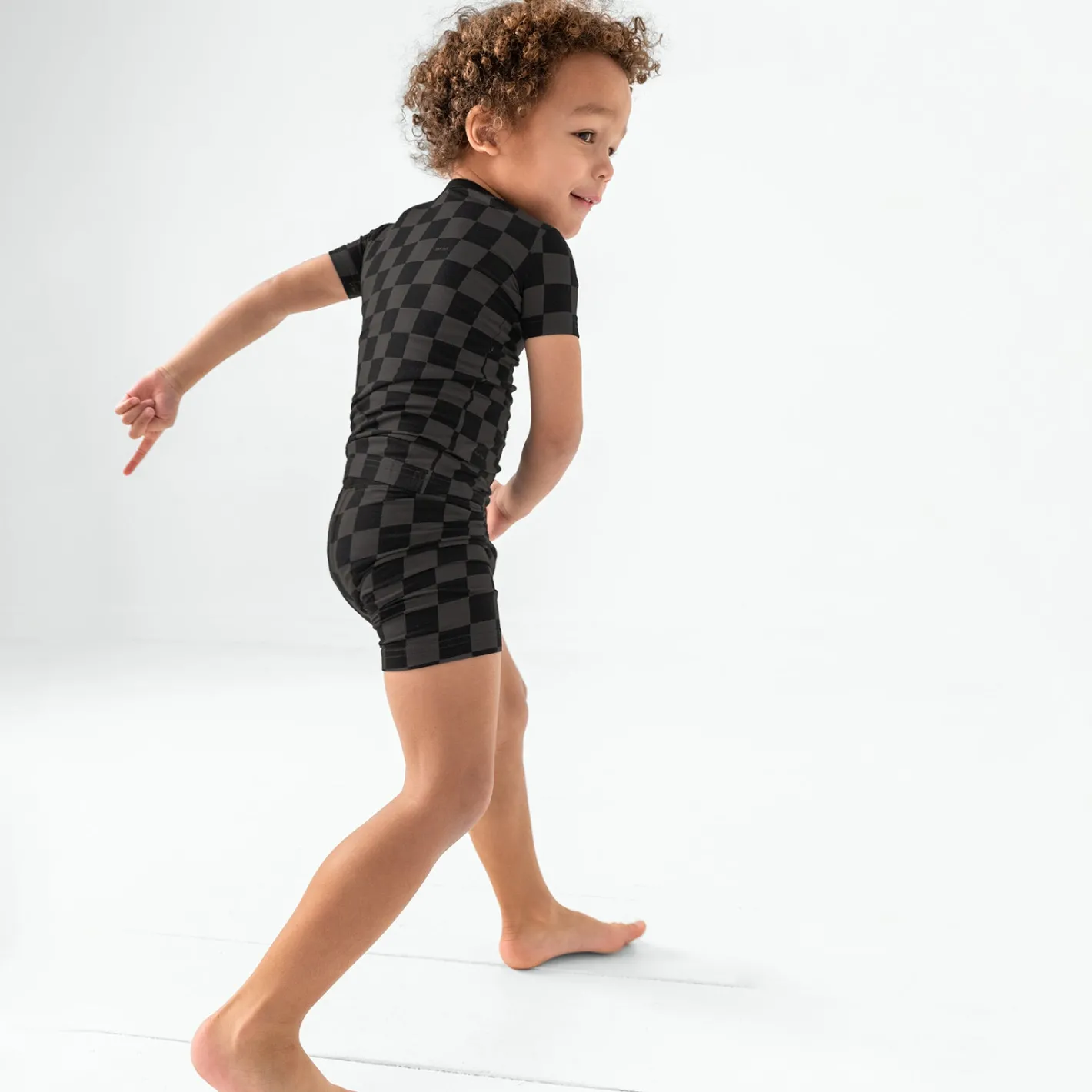 Two-Piece Pj Sets|Two-Piece Pj Sets<Little Sleepies Two-Piece Pajama Set Monochrome Checks