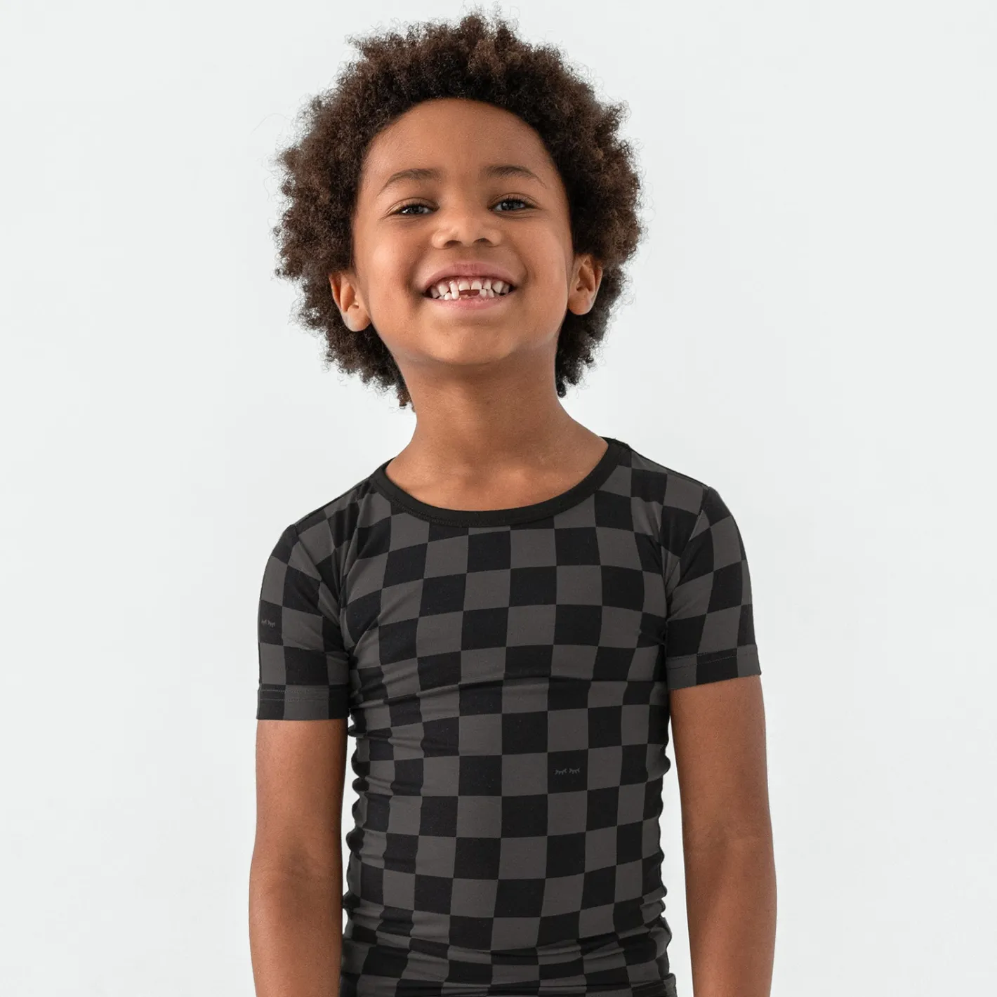 Two-Piece Pj Sets|Two-Piece Pj Sets<Little Sleepies Two-Piece Pajama Set Monochrome Checks