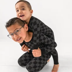 Two-Piece Pj Sets|Two-Piece Pj Sets<Little Sleepies Two-Piece Pajama Set Monochrome Checks