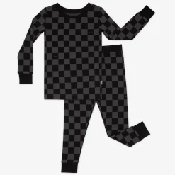Two-Piece Pj Sets|Two-Piece Pj Sets<Little Sleepies Two-Piece Pajama Set Monochrome Checks