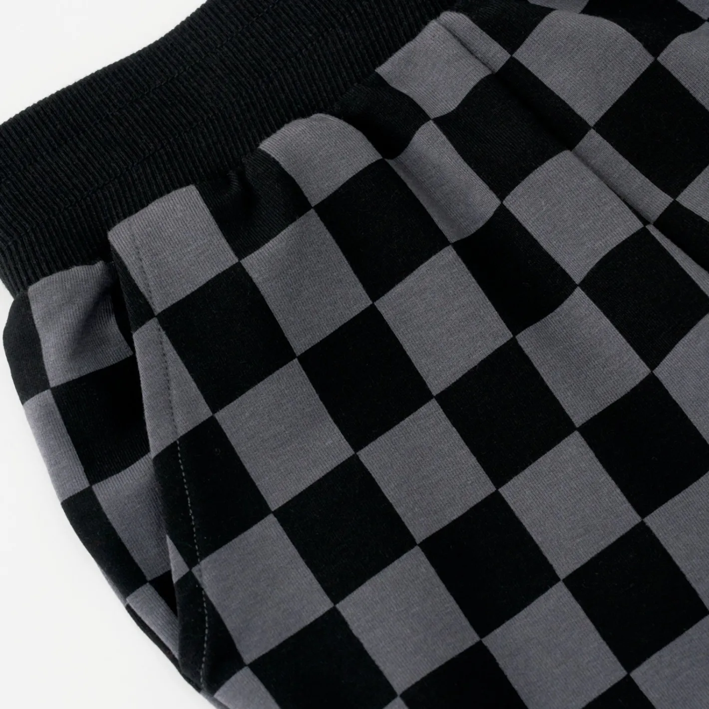 Everyday Essentials|Everyday Essentials<Little Sleepies Jogger Monochrome Checks