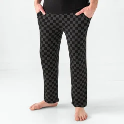 Daddy & Me|Men's<Little Sleepies Men's Pajama Pants Monochrome Checks