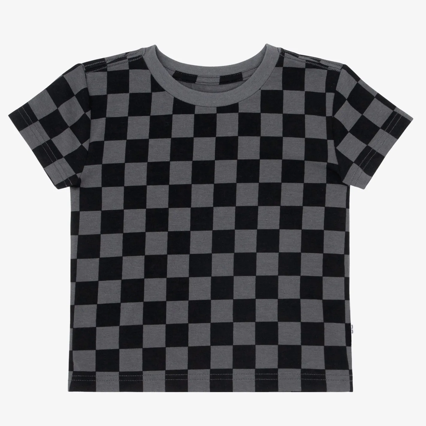 Everyday Essentials|Everyday Essentials<Little Sleepies Relaxed Tee Monochrome Checks