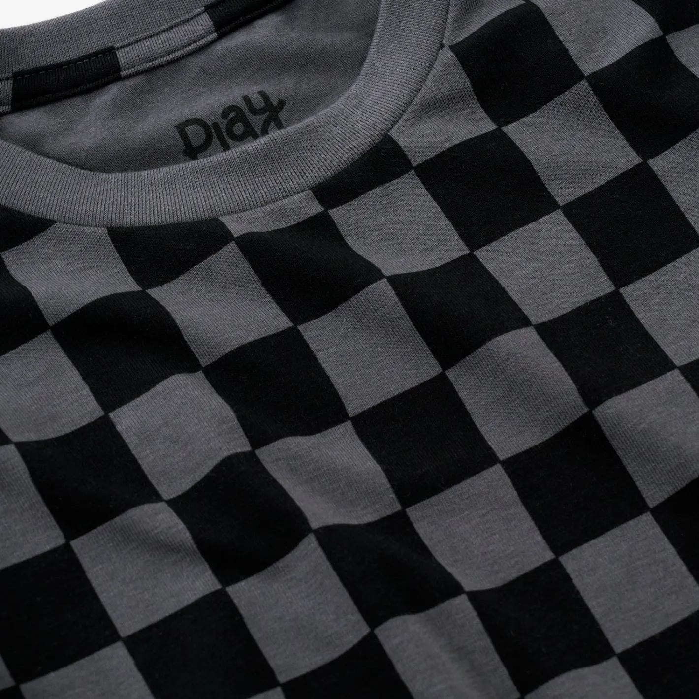 Everyday Essentials|Everyday Essentials<Little Sleepies Relaxed Tee Monochrome Checks