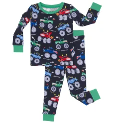 Two-Piece Pj Sets|Two-Piece Pj Sets<Little Sleepies Two-Piece Pajama Set Monster Truck Madness