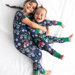 Two-Piece Pj Sets|Two-Piece Pj Sets<Little Sleepies Two-Piece Pajama Set Monster Truck Madness