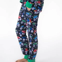 Mommy & Me|Mommy & Me<Little Sleepies Women's Pajama Pants Monster Truck Madness