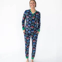 Mommy & Me|Mommy & Me<Little Sleepies Women's Pajama Pants Monster Truck Madness