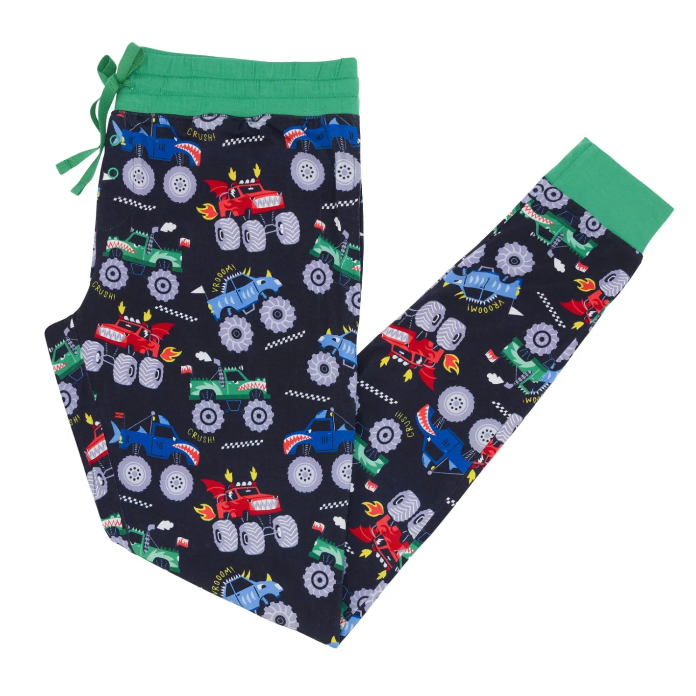 Mommy & Me|Mommy & Me<Little Sleepies Women's Pajama Pants Monster Truck Madness