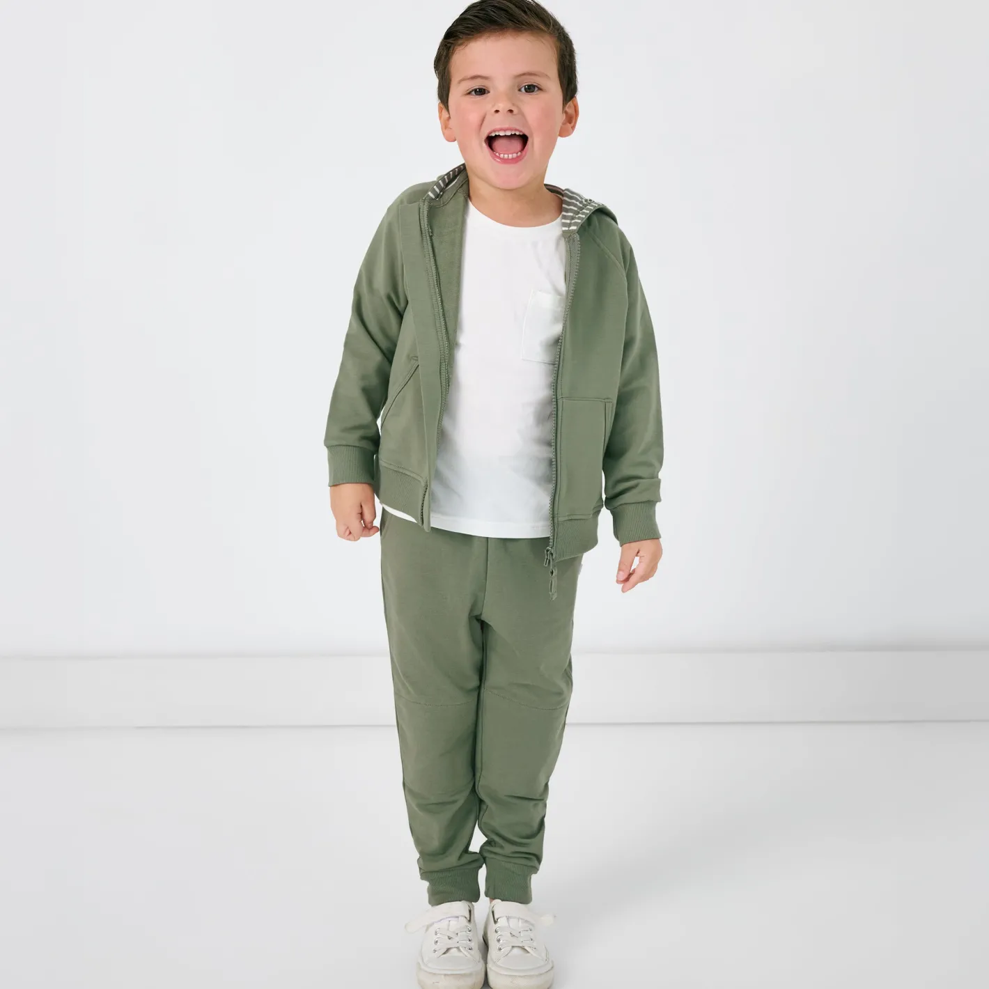 Everyday Essentials|Everyday Essentials<Little Sleepies Jogger Moss