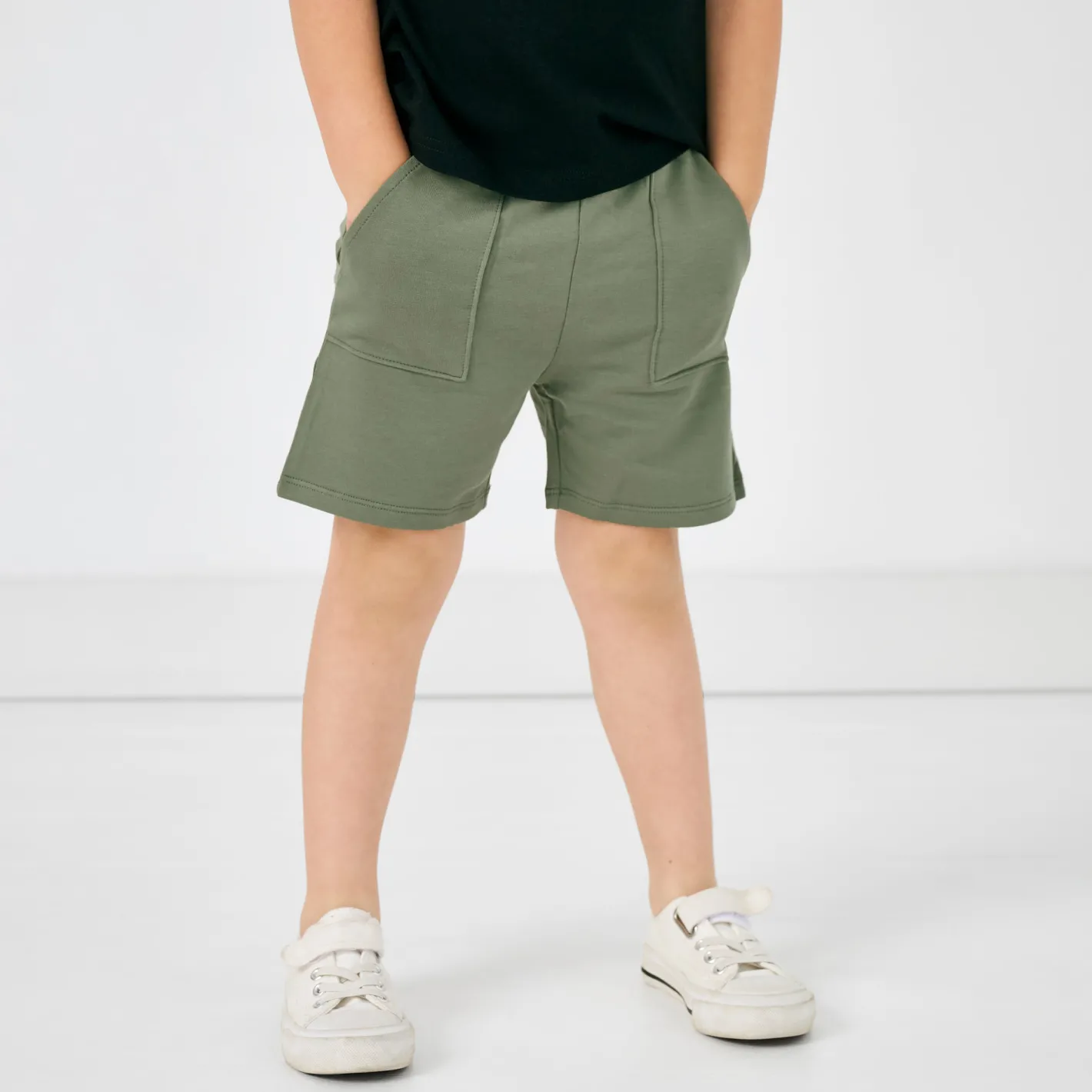 Everyday Essentials|Everyday Essentials<Little Sleepies Shorts Moss