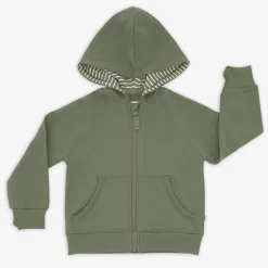 Everyday Essentials|Everyday Essentials<Little Sleepies Zip Hoodie Moss