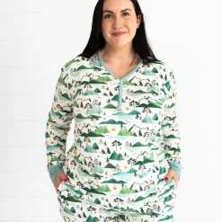 Women's Pajamas<Little Sleepies Women's Pajama Top Mountain Mist