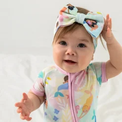 Hats & Headbands<Little Sleepies Luxe Bow Headband Mystic Mermaids